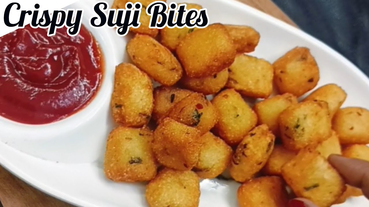 Crispy Suji Bites for Iftar 🌙 Ramadan Special Recipe 