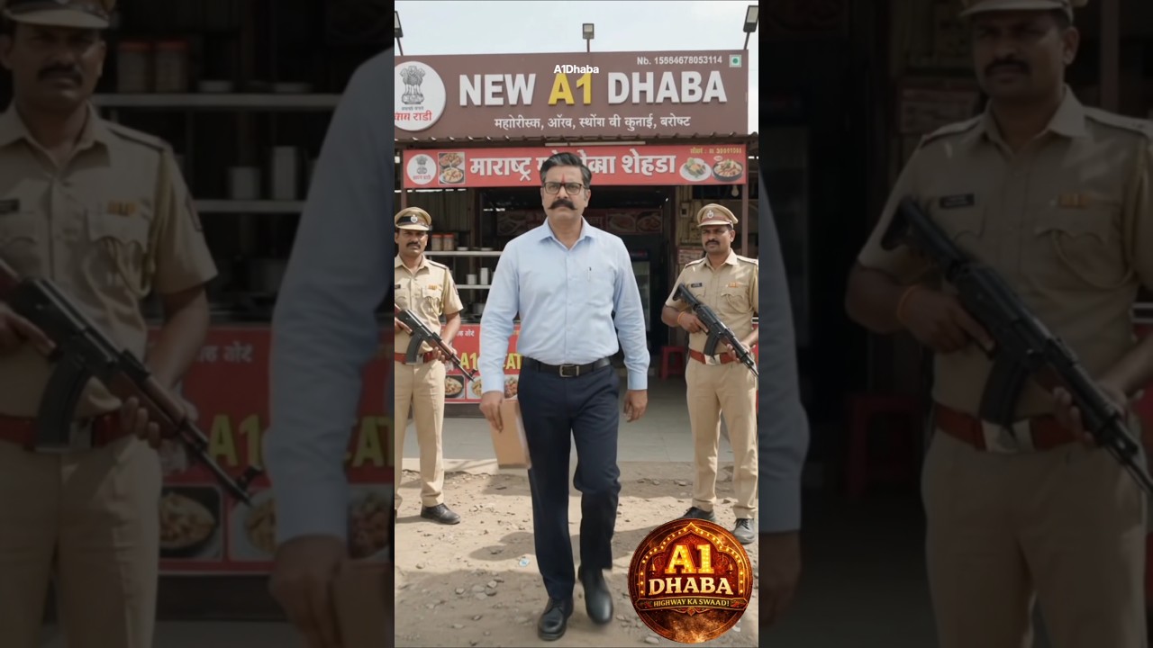 Food Department की अचानक Raid 😱 | Munde Sahab ने A1 Dhaba का Food Test किया! #A1Dhaba #Shorts