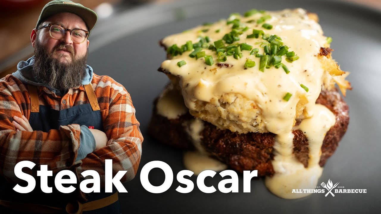 Rich, Creamy & Over-the-Top: Grilled Steak Oscar Recipe - Date Night Dinner