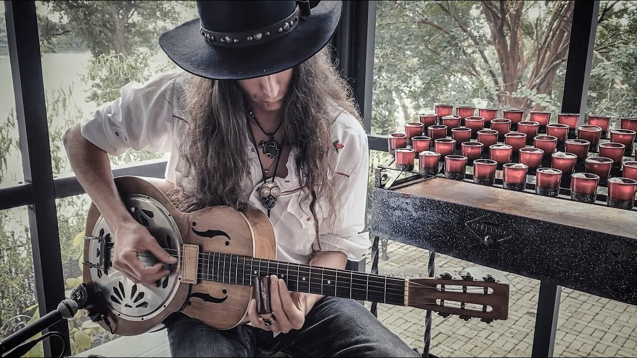 I'M SO LONESOME I COULD CRY | Classic Country Fingerstyle Slide Guitar | Hank Williams Sr. Cover