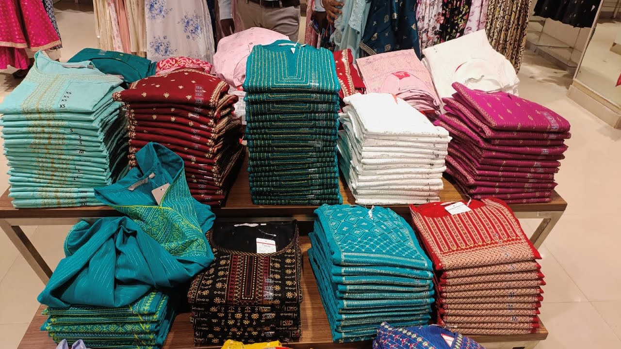 100rs Avaasa branded Kurtis wholesale shop in Chickpet Bangalore/chickpet best Kurti shop