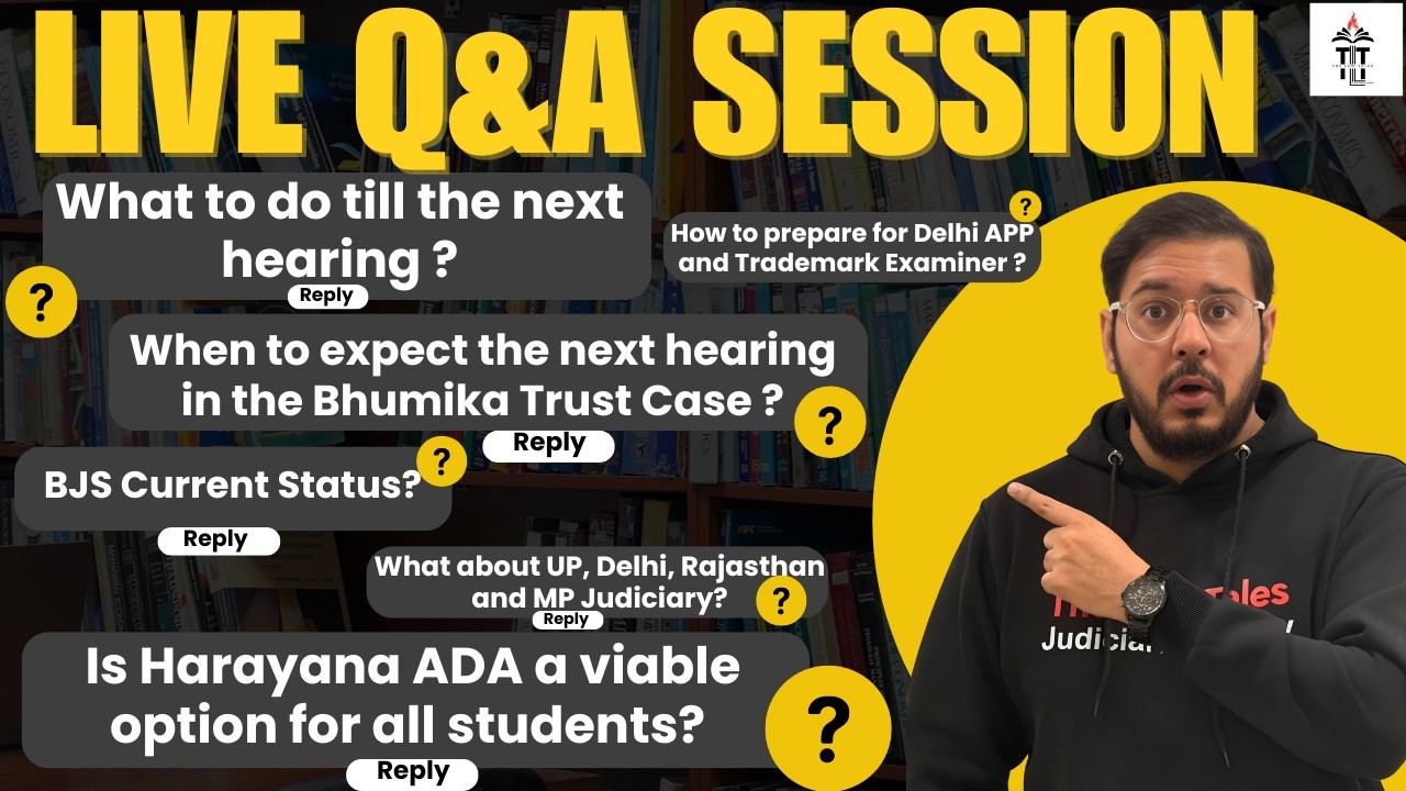 LIVE Q&A | What to do Next? | BJS Current Status? | Haryana ADA a viable option? | All Answers Here!