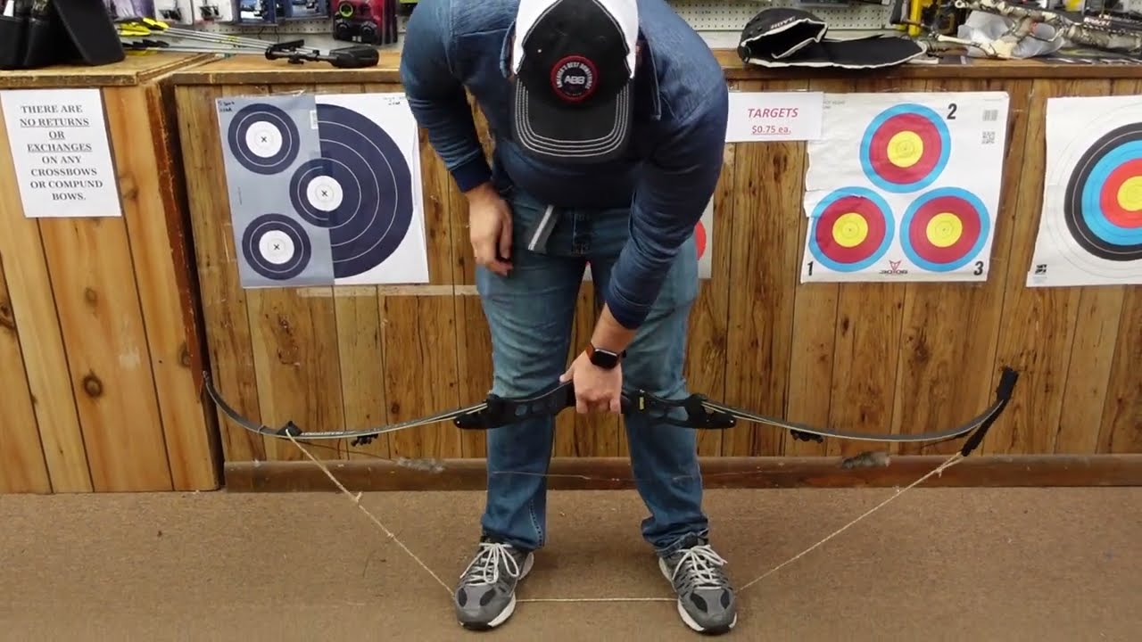 Assembly, Set Up, and Tuning of an ILF Recurve Bow - Bob's Little Sport Shop
