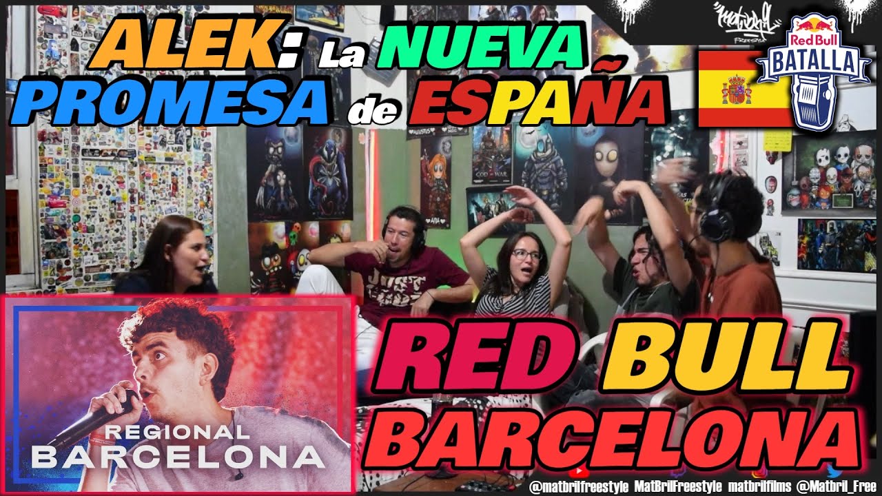 🔴COLOMBIANOS REACCIONAN a la REGIONAL de BARCELONA ALEK: Una GRAN PROMESA🔥 [RED BULL ESPAÑA 2023]