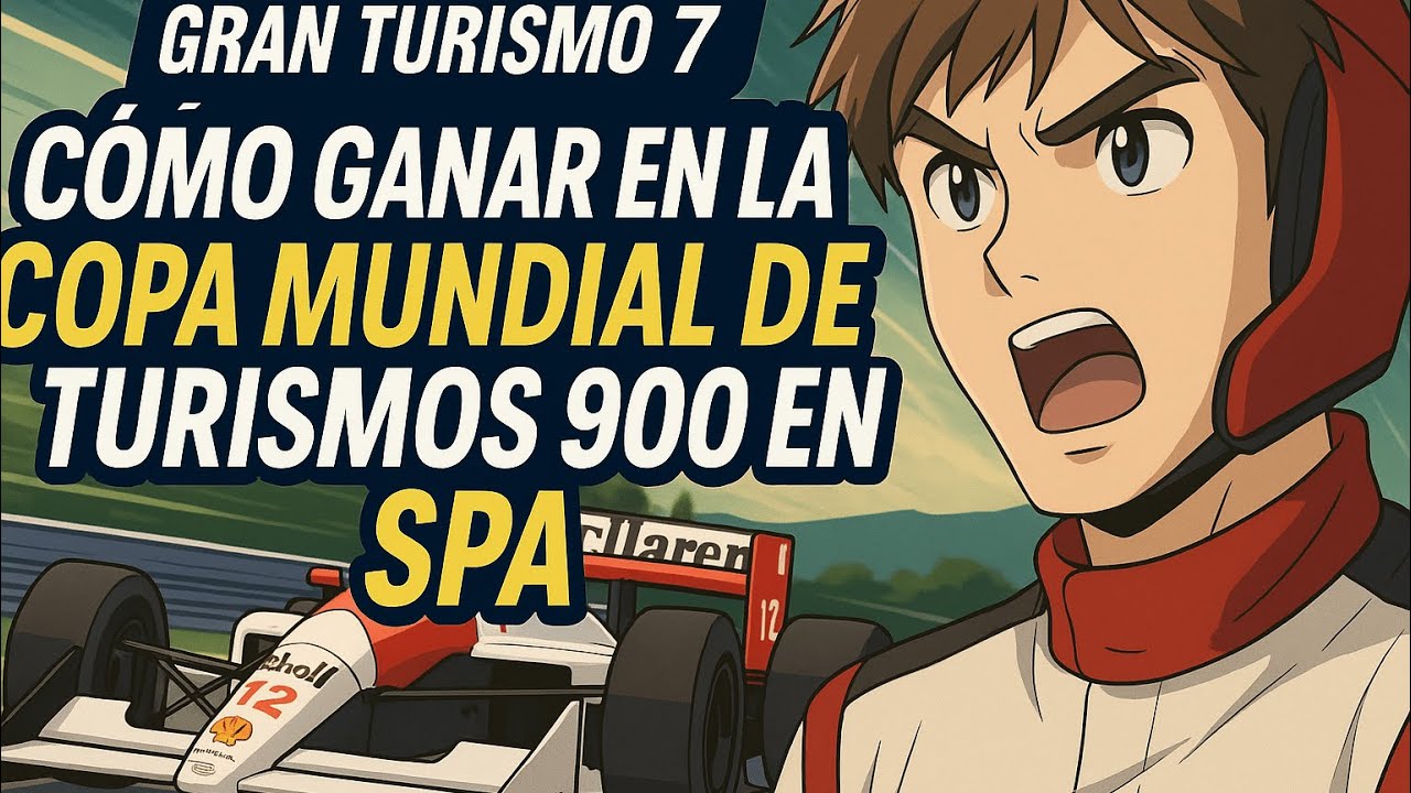 Gran Turismo 7 - Copa mundial de turismos 900 en Spa-Francorchamps con un McLaren MP4/4 '88