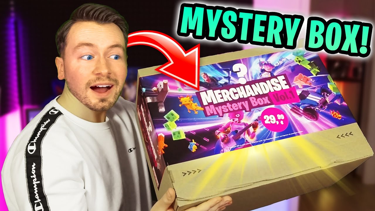 ICH öffne eine FORTNITE MYSTERY BOX von MEDIA MARKT!🎁