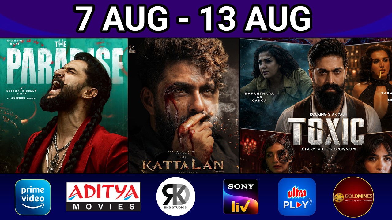 10 Upcoming South Hindi Dubbed Movies | Confirm Release Date | Toxic, The Paradise | AUG 2026 #2