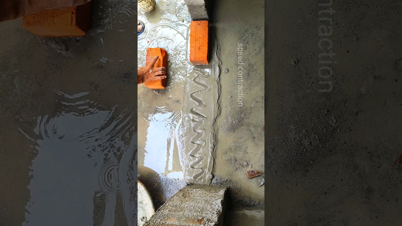 Bathroom partition #building #home #viralvideo #work