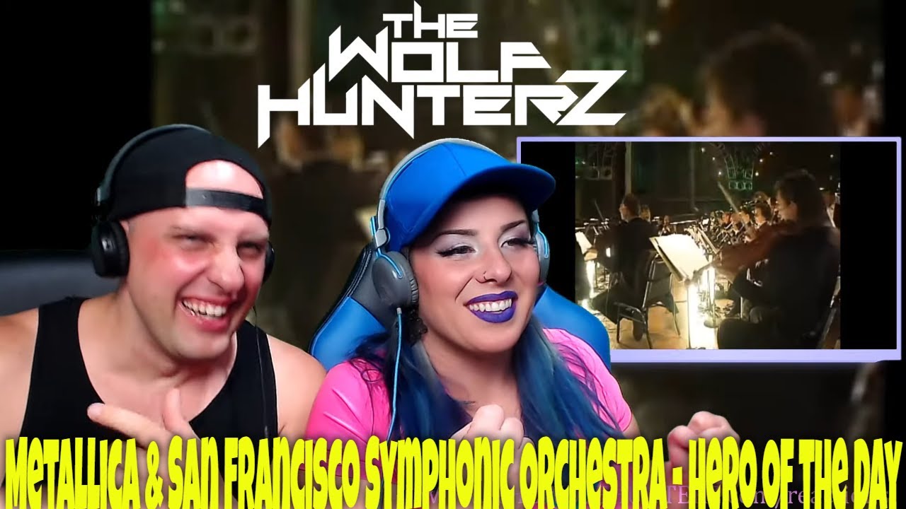 Metallica & San Francisco Symphonic Orchestra - Hero of the Day | THE WOLF HUNTERZ Reactions