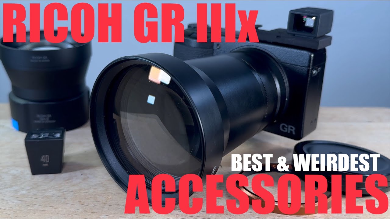 Best & WEIRDEST RICOH GR IIIx Accessories