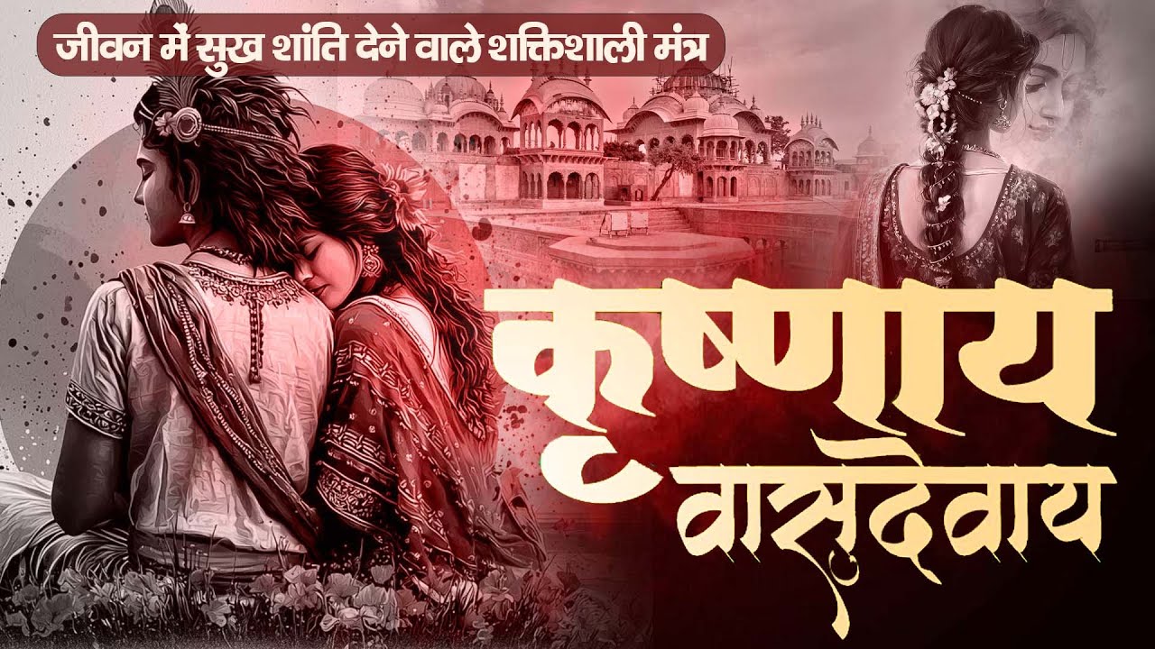 1 Hour - कृष्ण मंत्र 108 बार | कृष्णाय वासुदेवाय |Krishnaya Vasudevaya |Powerful #krishnabhajan 2026