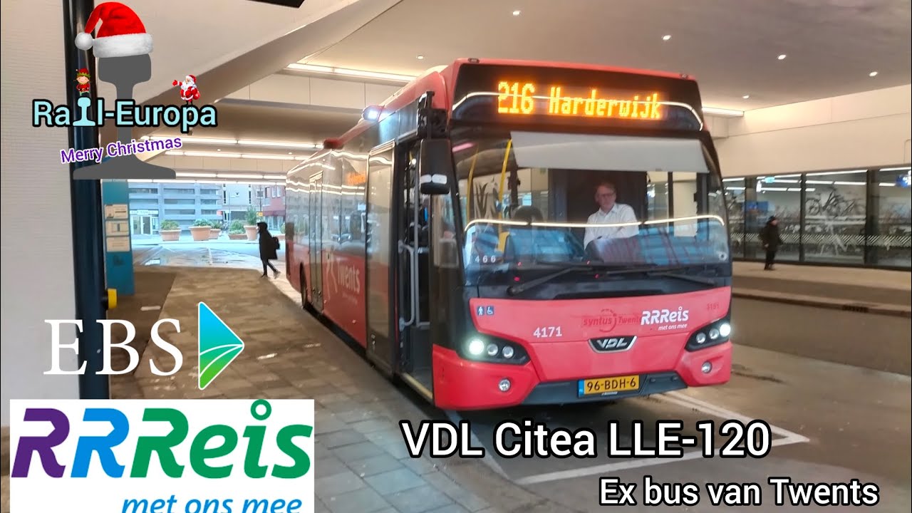 BusRit: Ritje met VDL Citea LLE-120 van ex vervoerder Twents 'Syntus'