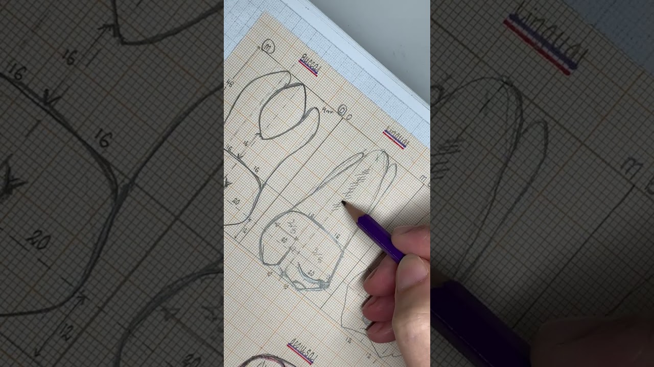 Drawing of maxillary 1St molar