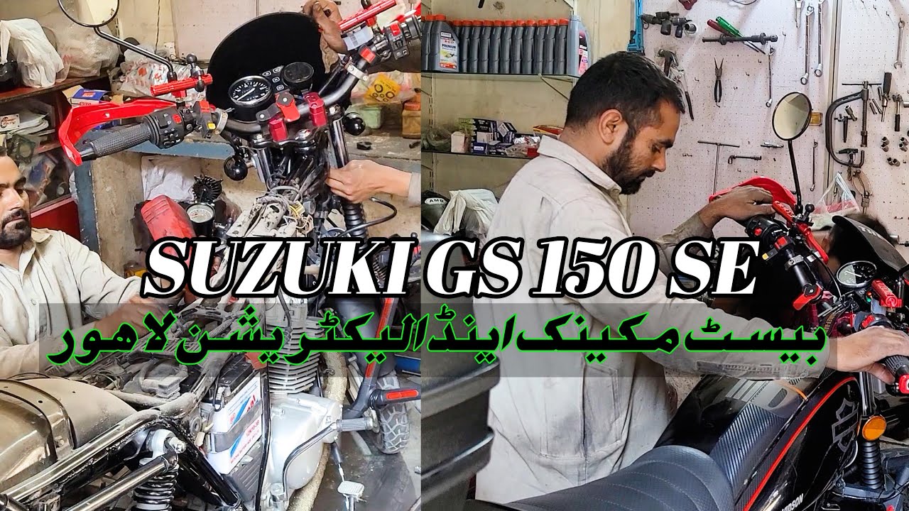 Suzuki gs 150 se best mekanik & Electrition
