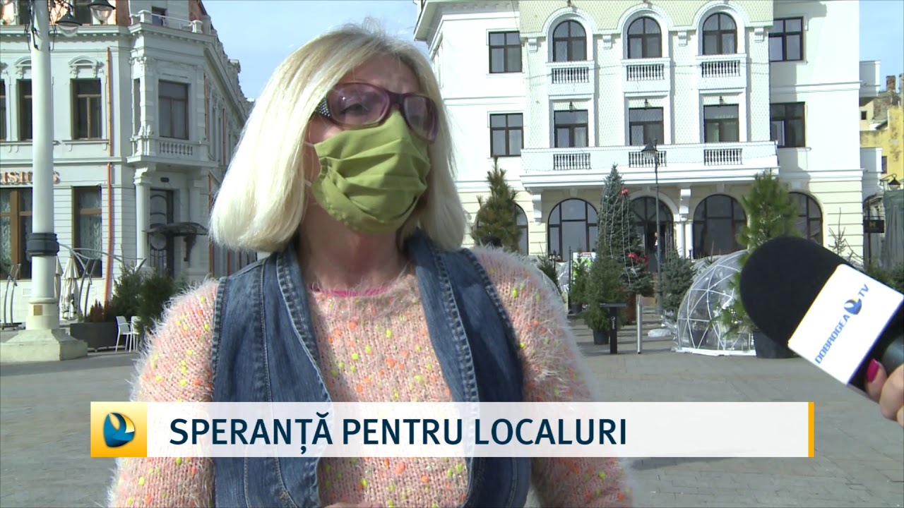 Speranță pentru localuri