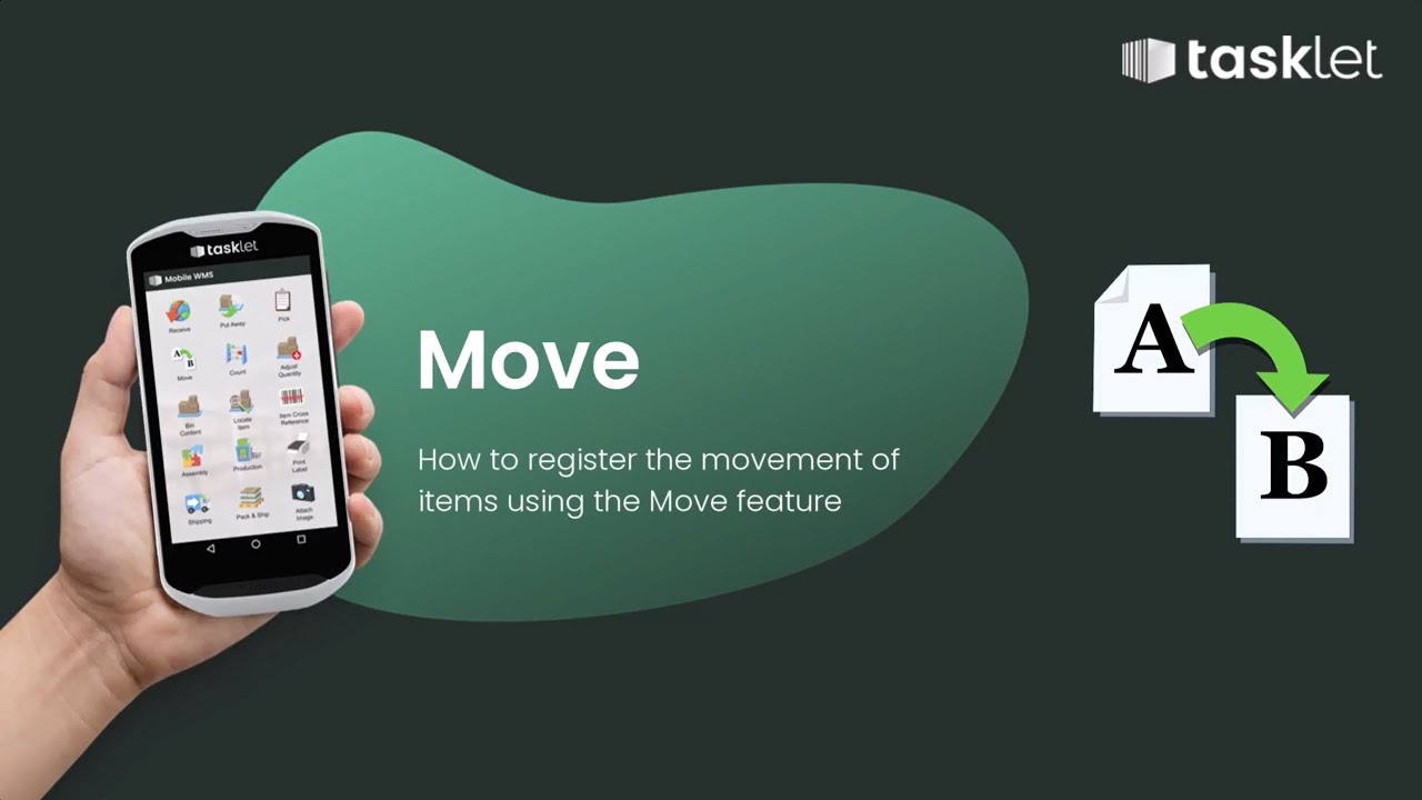 Move with Tasklet Mobile WMS