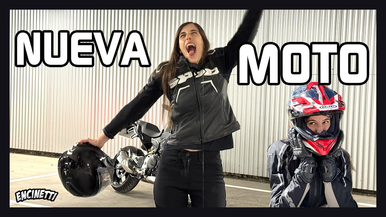 ESTA ES MI NUEVA MOTO