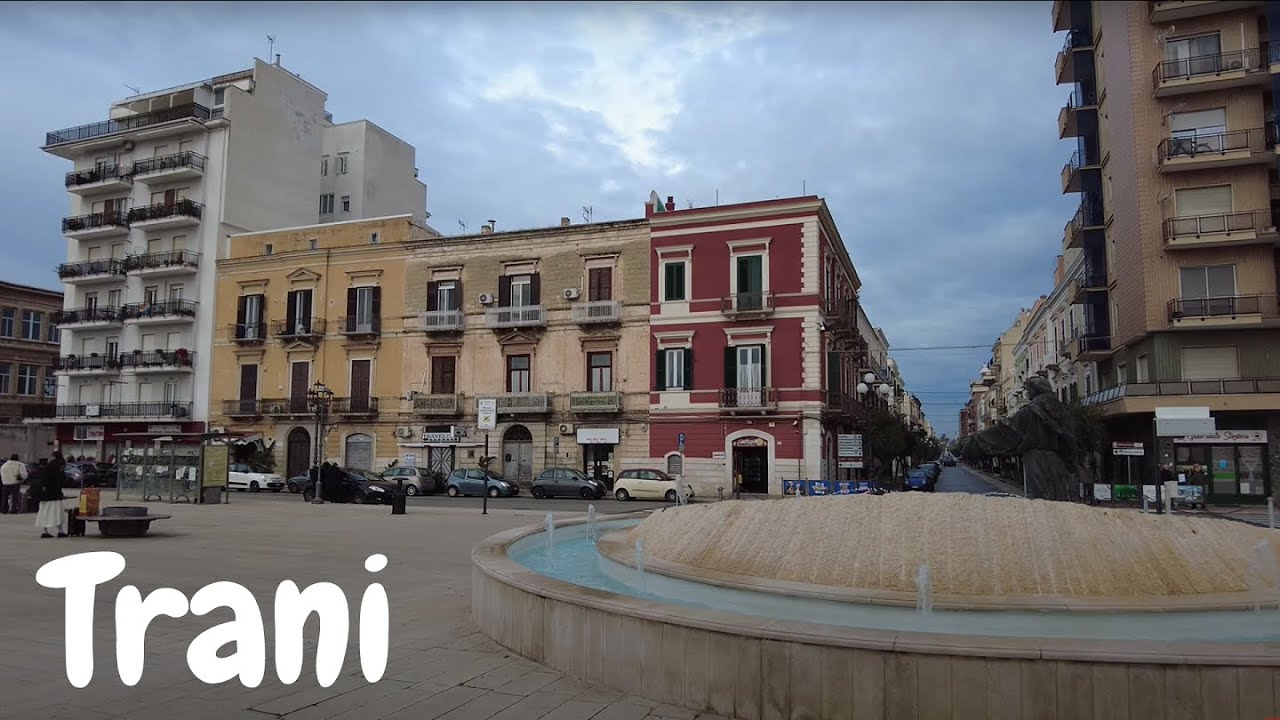 Trani in January  - Puglia, Italy [4k Ultra HD 60fps ]