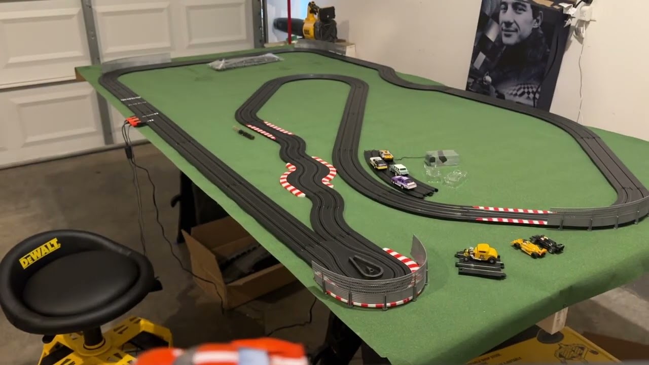 HO Slot Car Track-AFX Senna set -first layout