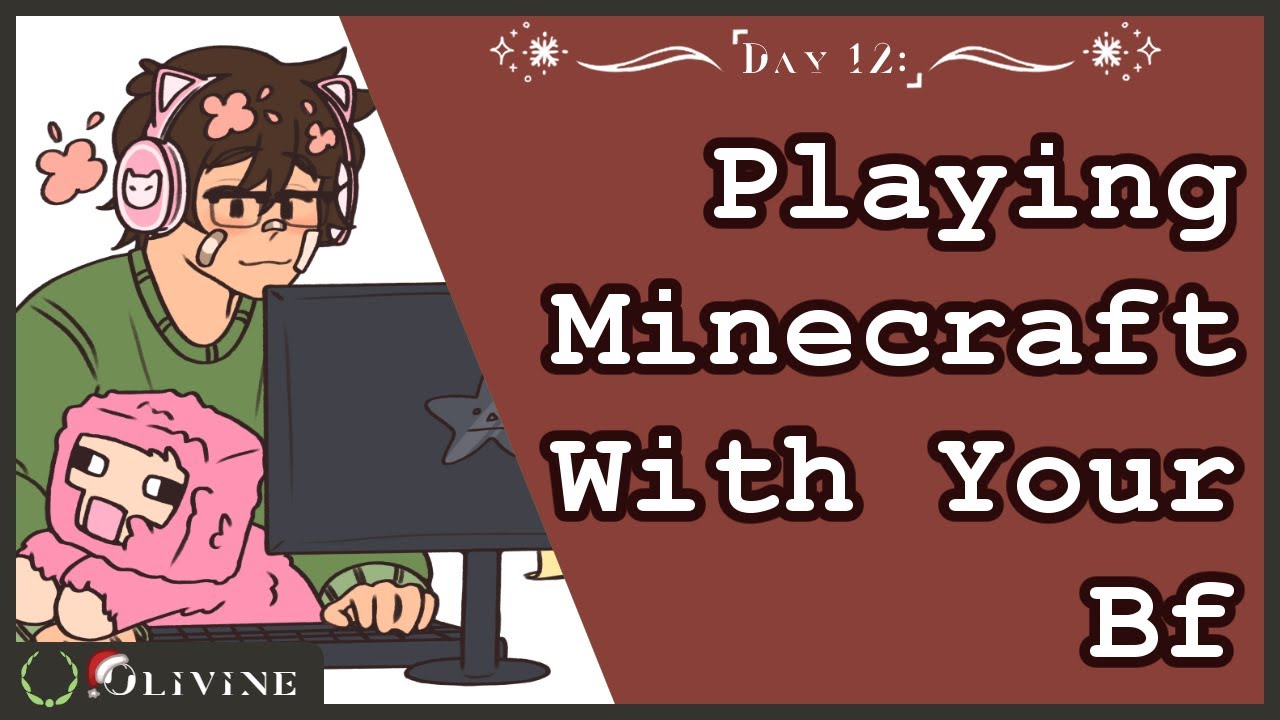 Playing Minecraft With Your Bf [Minecraft Ambiance] | Binaural Sleep Aid M4A