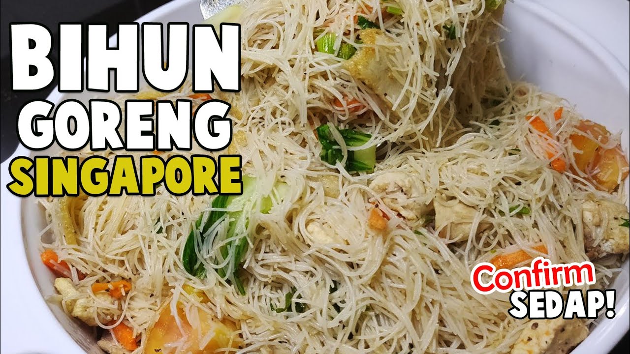 Bihun Goreng Singapore | Pedas sedap | Kena Cuba!