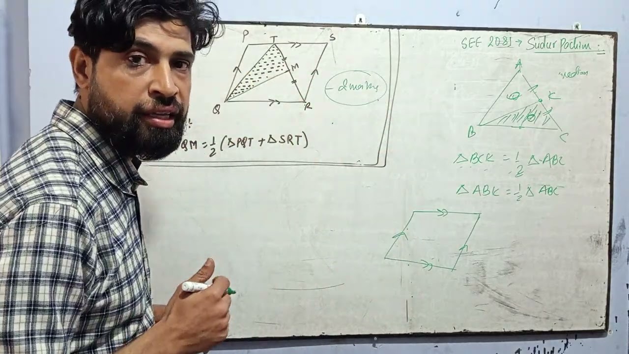 CLASS 10 MATHS GEOMETRY (PART 7)//SEE MATH QUESTION 2081SUDUR PCHHIM PROVINCE//BY :SHIVA SIR