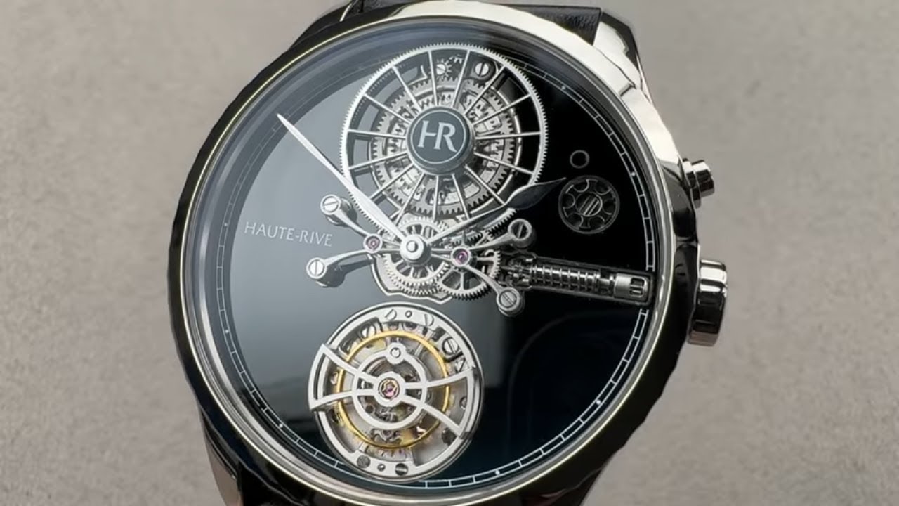 Haute Rive Honoris 1 - 1,000 Hour Power Reserve Luxury Watch Review (Honoris 1 WG Black)