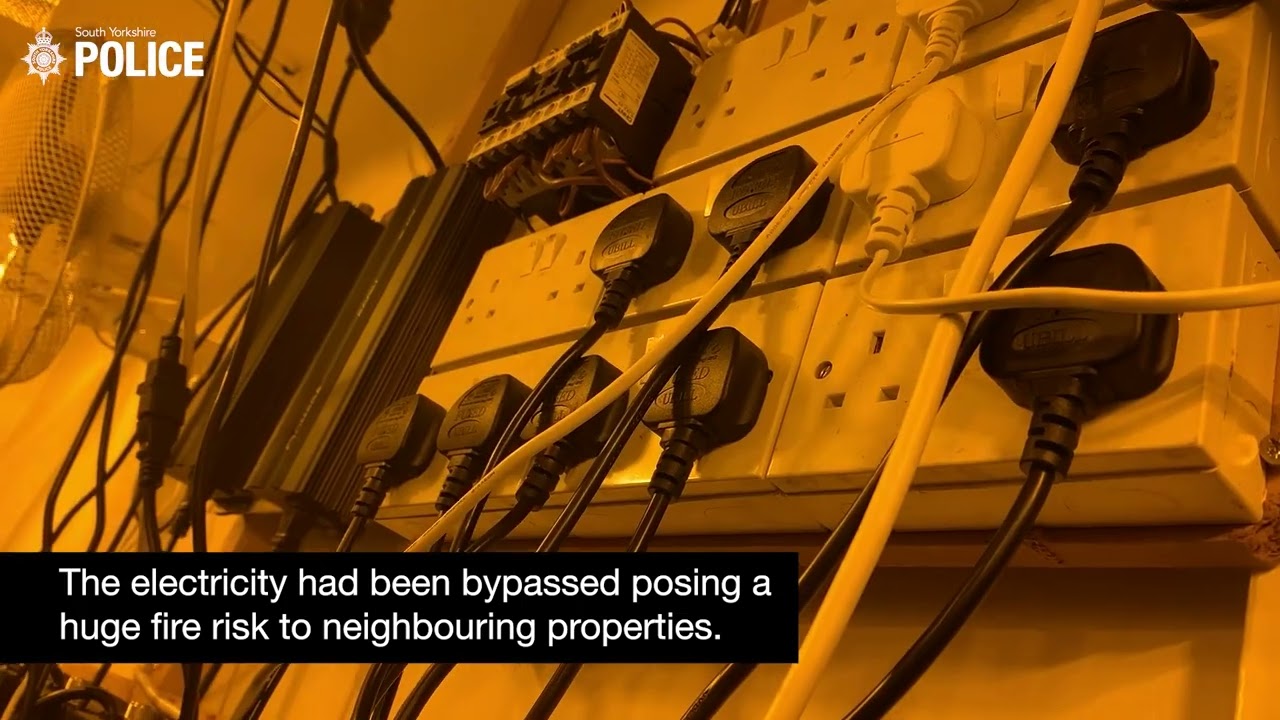 Doncaster officers uncover hidden £600k cannabis factories