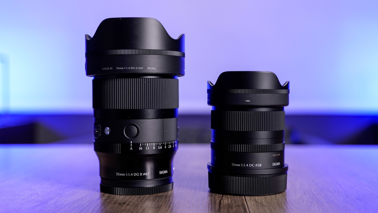 Besser als Sony? Sigma 35mm f/1.4 Art II & 15mm f/1.4 im Test