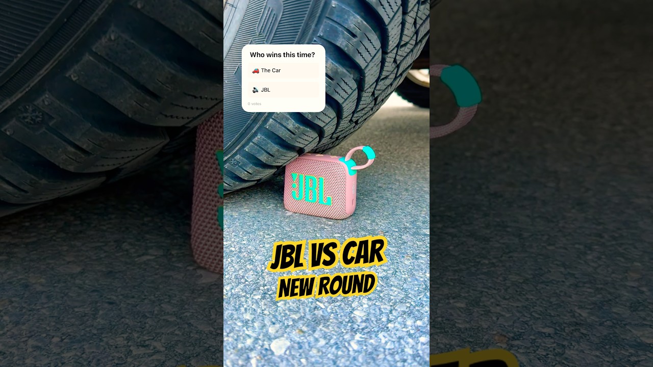 JBL GO 4: Extreme Crash Test 💥