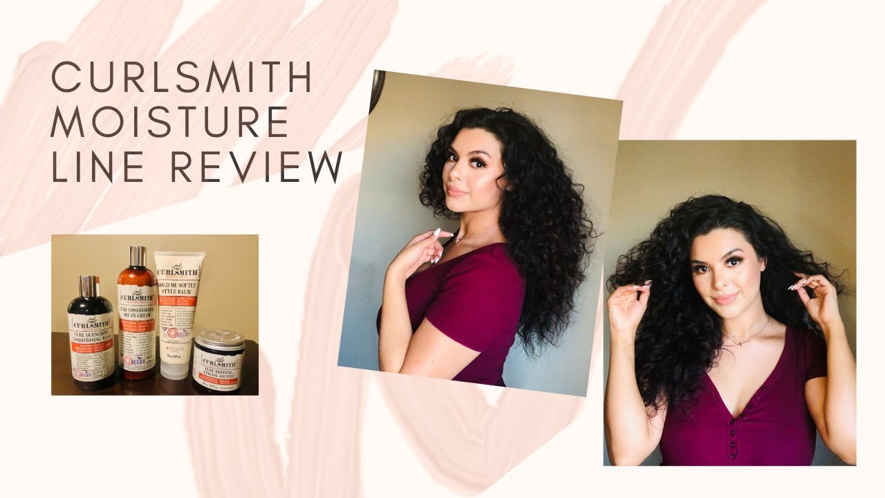 Curlsmith Moisture line tutorial and review