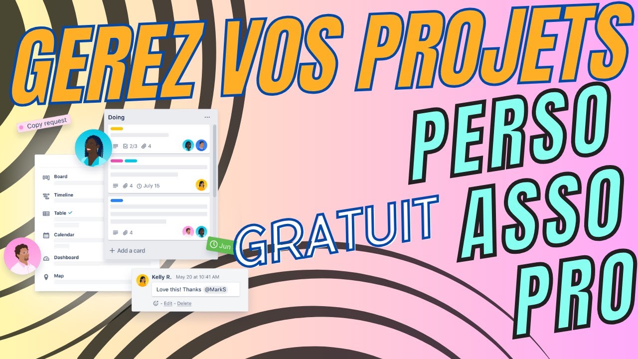 Simple&Gratuit -  Organisez vos projets et tâches persos, associatives, travail comme un pro (Tuto)