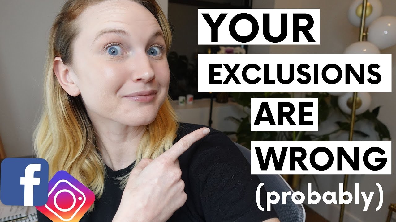 Facebook Ads Exclusions&hellip;the right way (AVOID WASTING $$$)