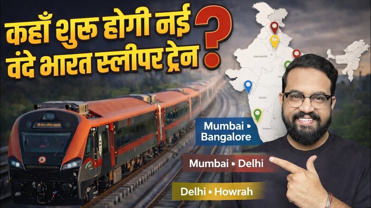 Sleeper Vande Bharat Express Between Delhi Howrah Or Mumbai Bangalore? | Indian Railways
