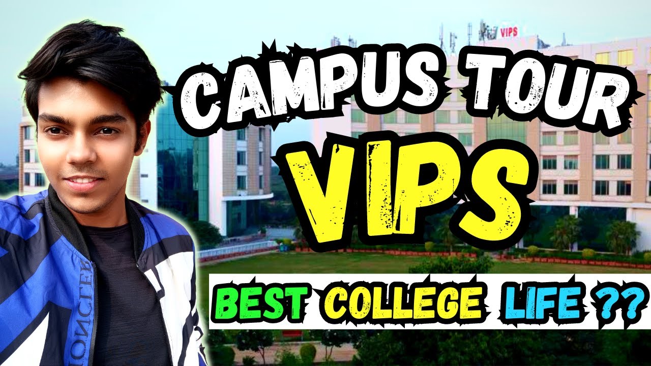 VIPS Campus Tour || Vivekananda Institute of Professional Studies, GGSIPU || Best College Life