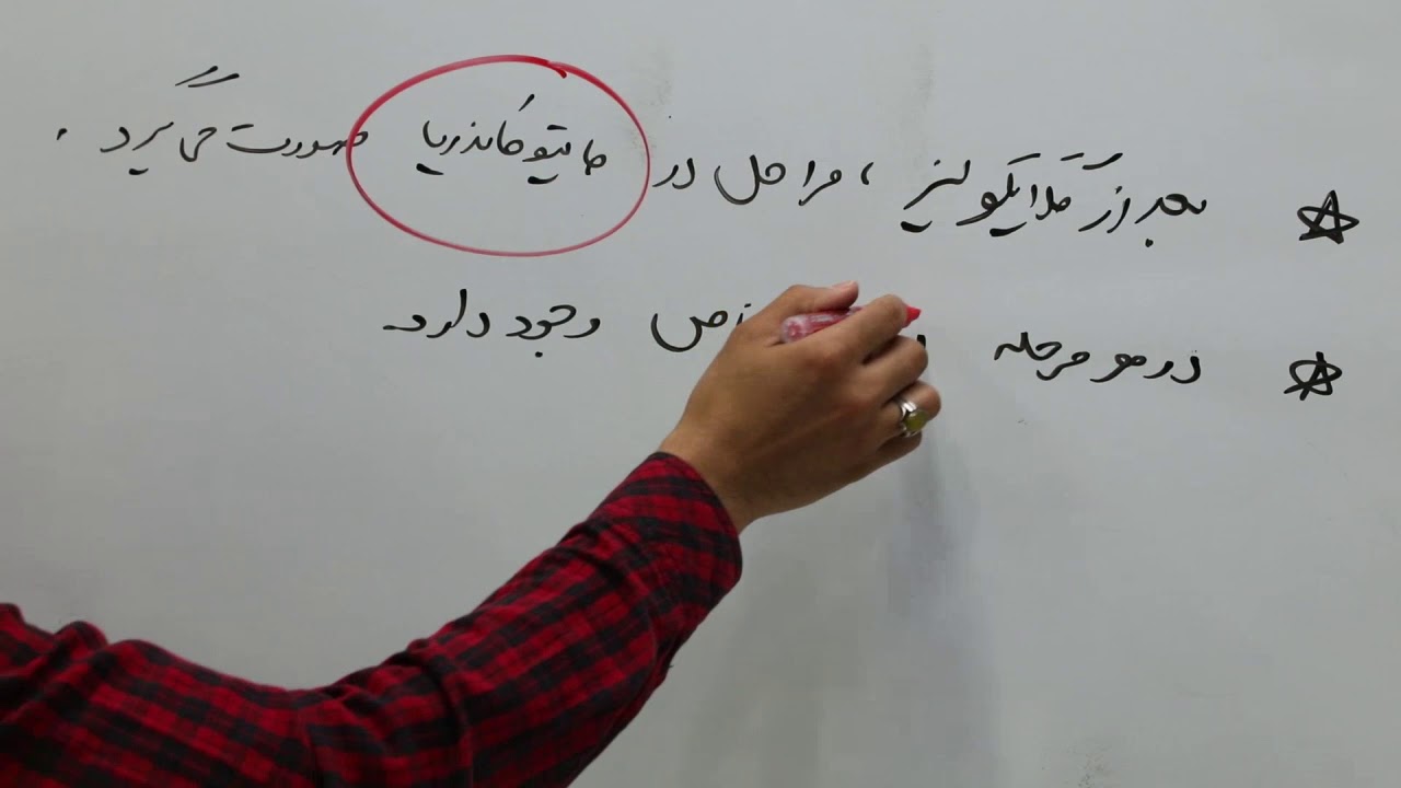 صنف یازدهم   مضمون بیولوژی   درس ۲۷   عنوان درس  ﺩﻭﺭﺍﻥ ﻛﺮﺑﺲ  حجروی