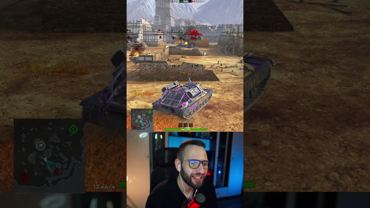 Хитрый Колобанов от подписчика | #snowflex #tanksblitz