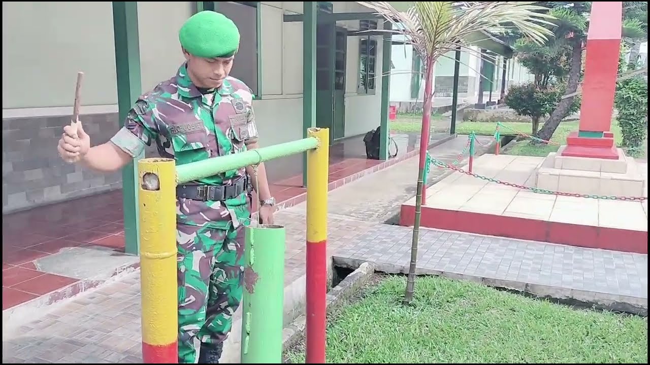 LATIHAN KESIAPSIAGAAN BATALYON INFANTERI 144/JY //ALARM STELLING