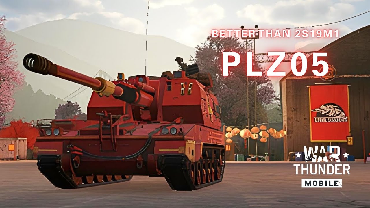 PLZ05 - A better version of 2S19M1 | War Thunder Mobile