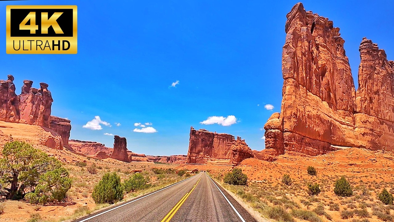 Arches’ MOST BREATHTAKING Drive EVER - 4K Utah Driving Adventure