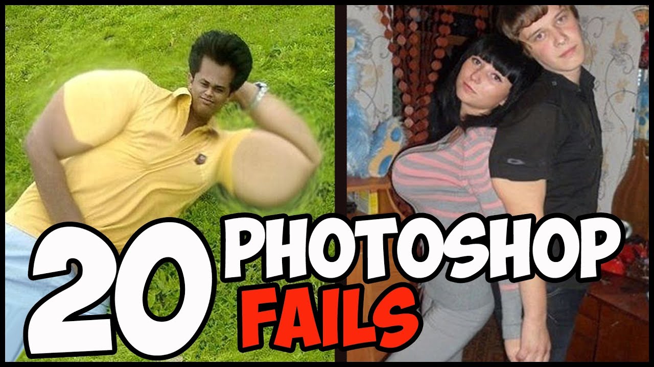20 PHOTOSHOP FAILS - Orrori da Photoshop