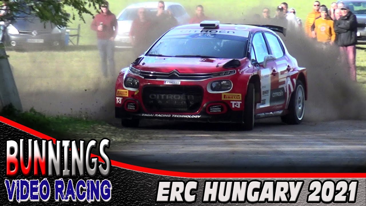 ERC Rally Hungary 2021 - @BunningsVideo