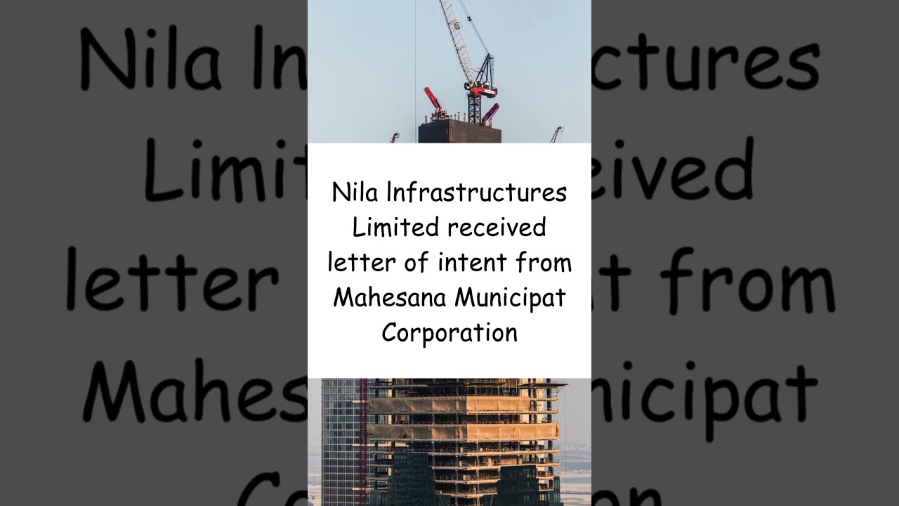 Nila lnfrastructures Limited Order Update 9th September 2025