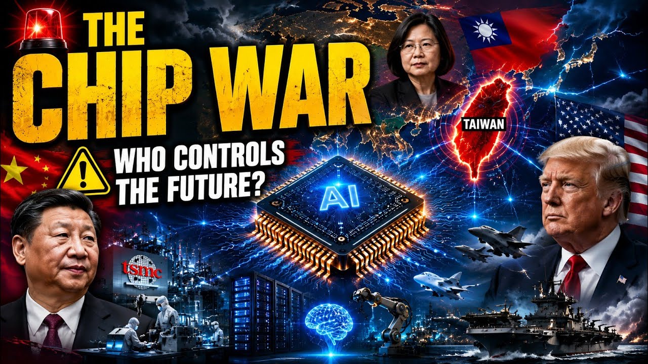 The Semiconductor War: Why Taiwan Controls the Future of Technology. #geopolitics #GeopolAI