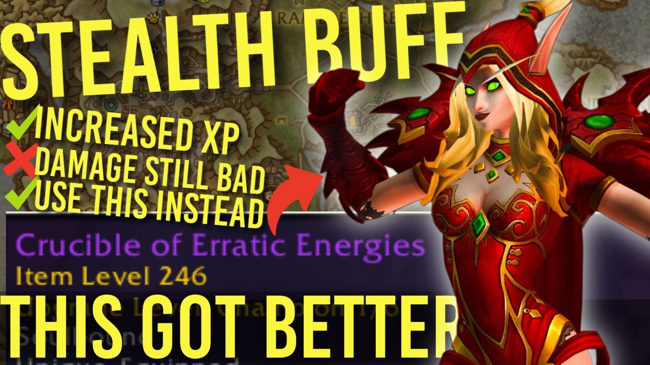BUFFED! Do this for MORE Companion XP and Better Delves for Farming World of Warcraft Midnight