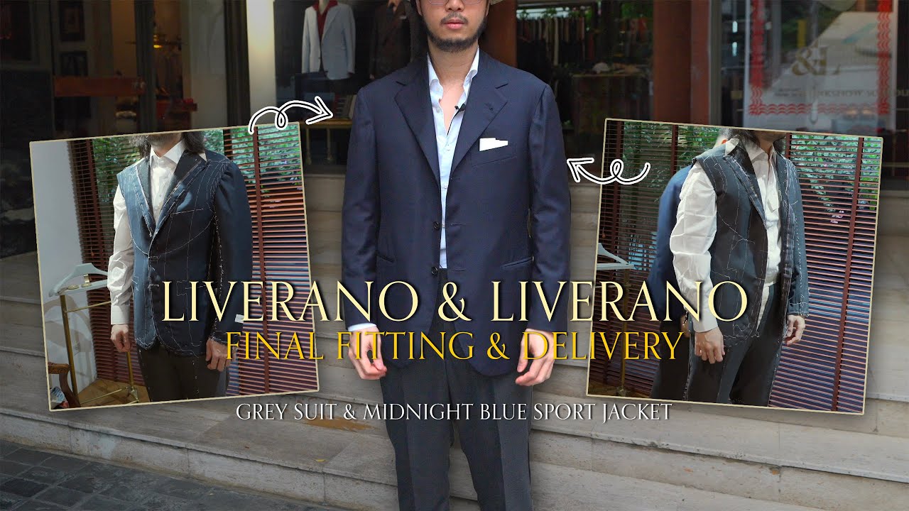 มินิอัพเดต! มารับสูทสั่งตัด Liverano & Liverano 2 ตัวที่ร้าน The Somchai l SIGNORE CLOSET
