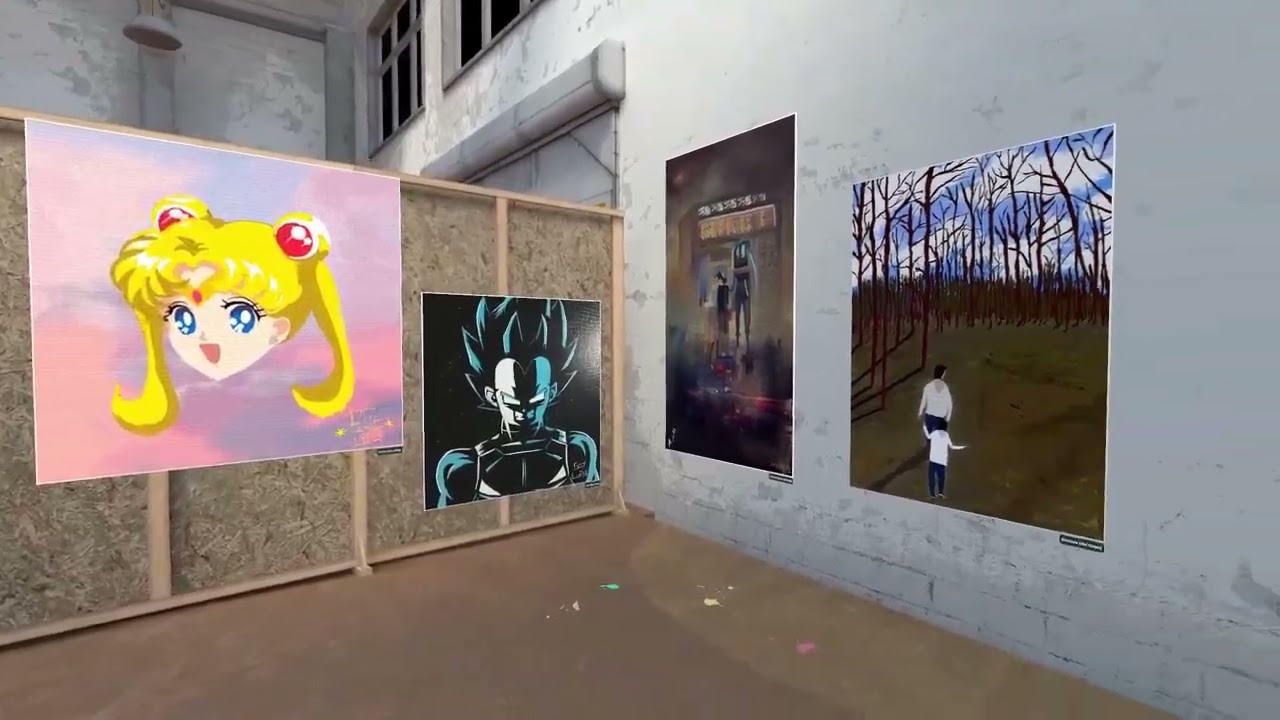 Painting VR - update 26/5 - Display your art & in-game tutorials