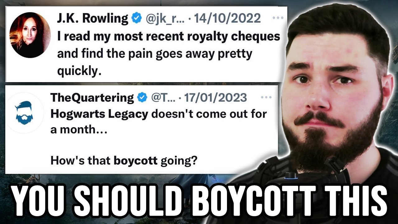 Anti-SJW GAMERS Are MAD Leftists are Boycotting Hogwarts Legacy because of JK Rowling