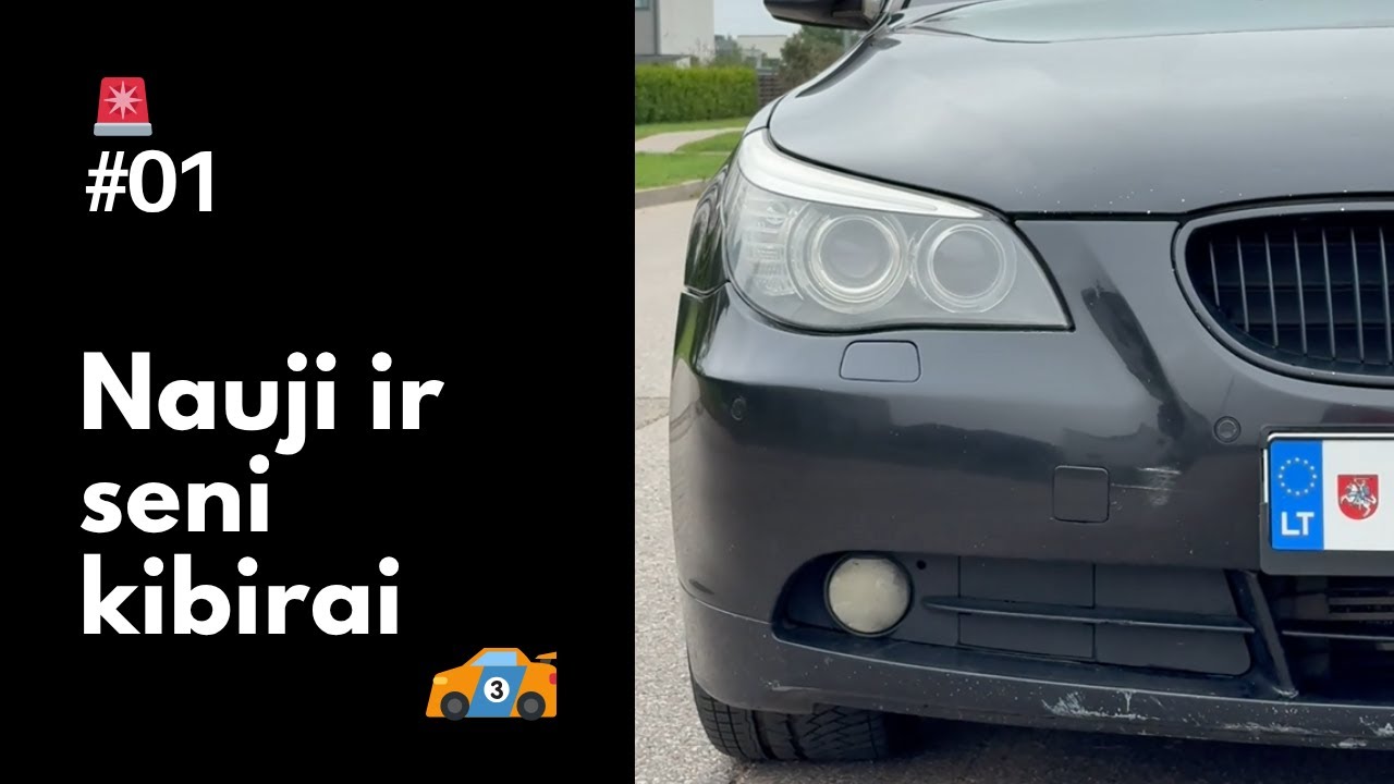 Nauji seni kibirai ir auto pirkimai #1
