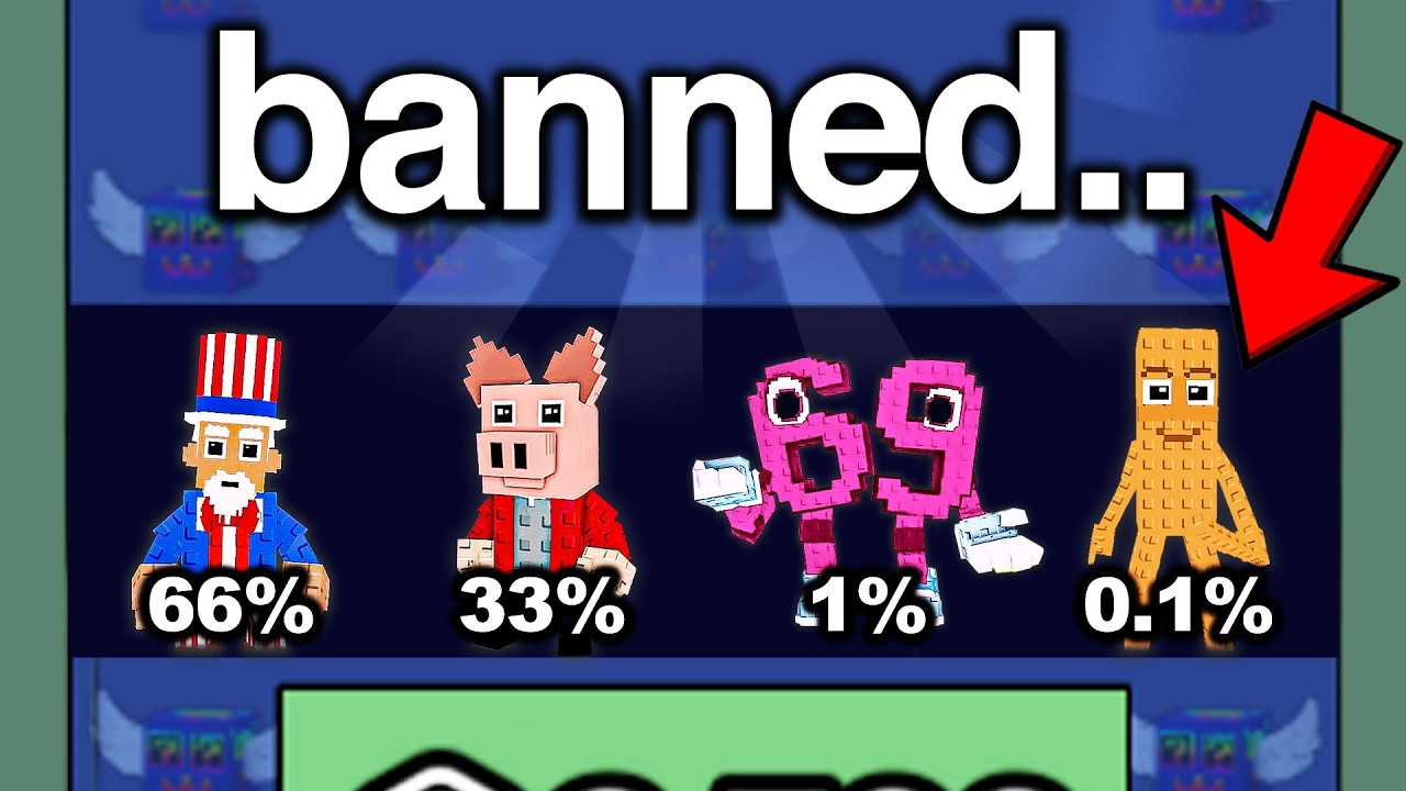 I Bought 0.1% BANNED Lucky Blocks!